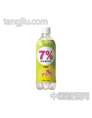 7%葡萄糖碳酸500ml檸檬