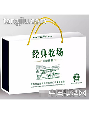 經(jīng)典牧場(chǎng)低糖低脂飲品250mlx12盒