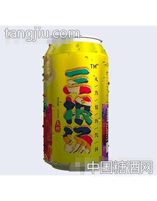 三根湯天然植物飲料罐裝