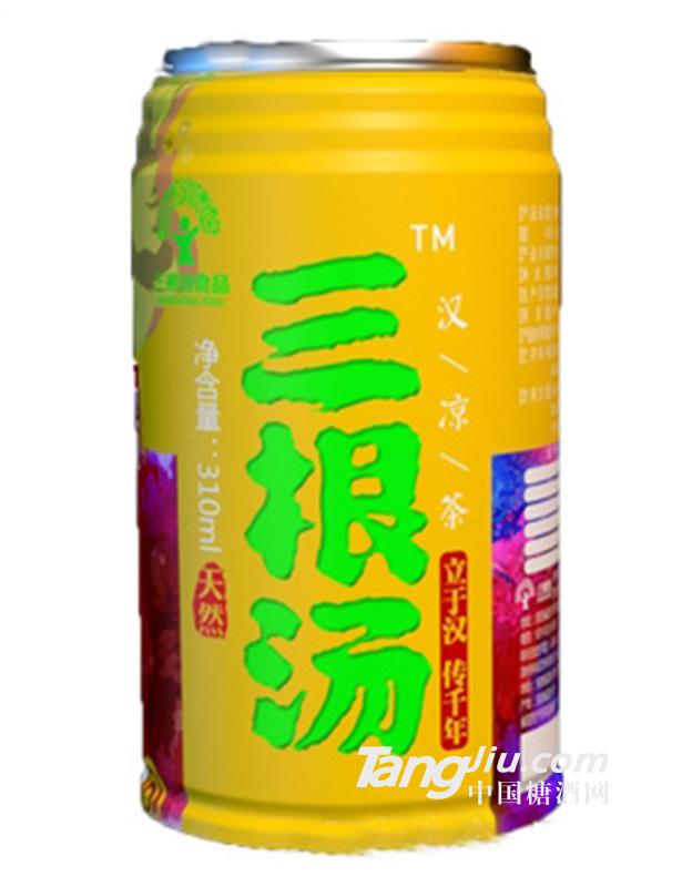 三根湯植物功能飲料310ml 