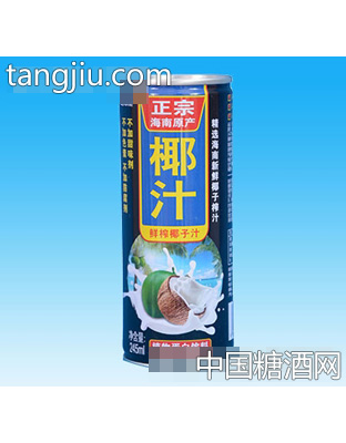 蜜沁源鮮榨椰子汁245ml