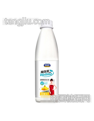 1l味你美乳酸菌香蕉芒果汁飲料