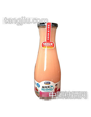 味你美草莓乳酸菌飲料