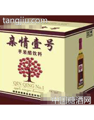 親情壹號蘋果醋飲料箱