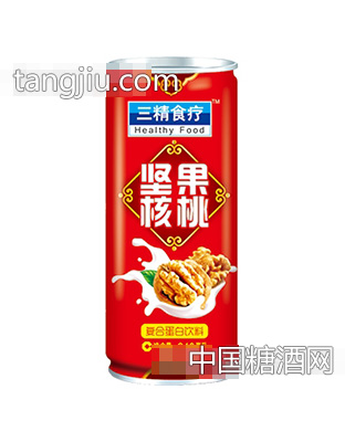 三精食療堅果核桃蛋白飲料240ml