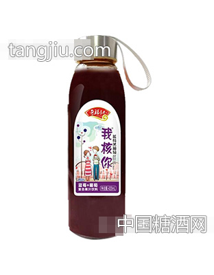 奇福記藍莓+葡萄復(fù)合果汁飲料420ml