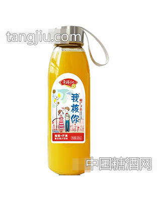 奇福記榴蓮+芒果復(fù)合果汁飲料420ml