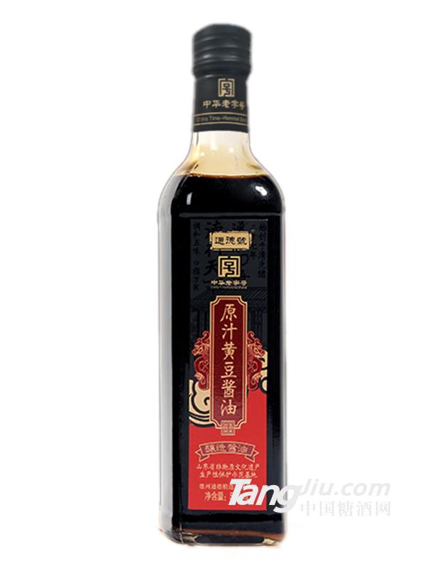 原汁黃豆醬油500ml