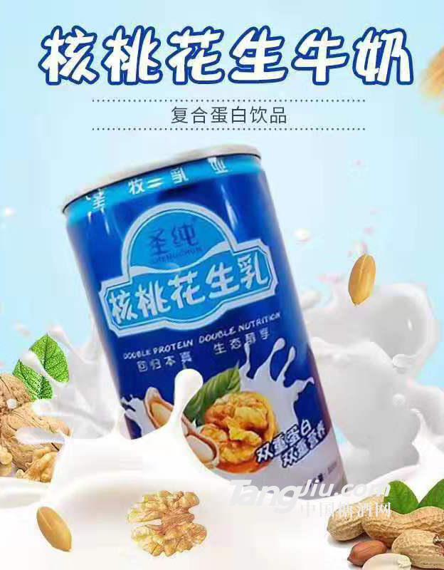 圣純-核桃花生牛奶復(fù)合蛋白飲品