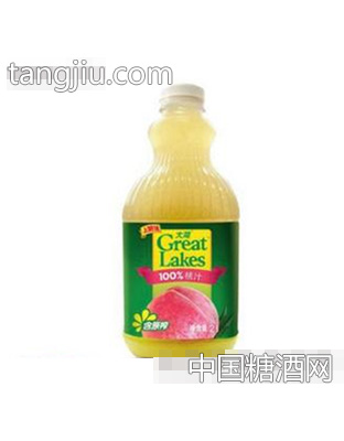 上好佳大湖99%桃汁2000ml