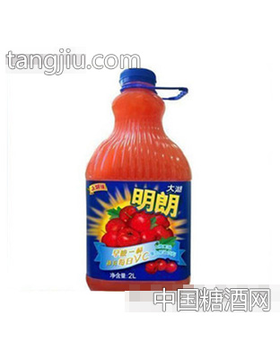 上好佳明朗山楂口味混合果汁2000ml