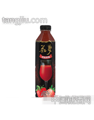 上好佳茹夢(mèng)草莓口味混合果肉果汁1000ml