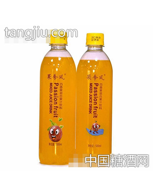 果季風(fēng)百香果混合果汁500ml