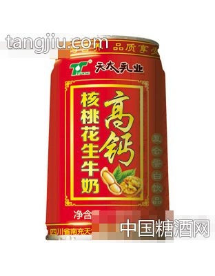 天太乳業(yè)高鈣核桃花生牛奶240ml