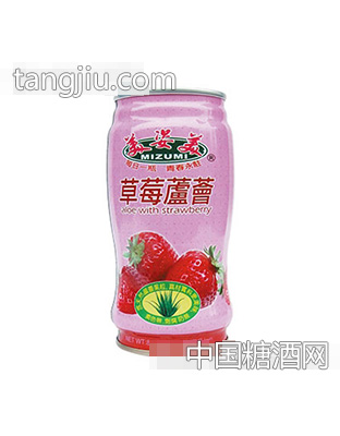 美姿美草莓蘆薈汁245ml