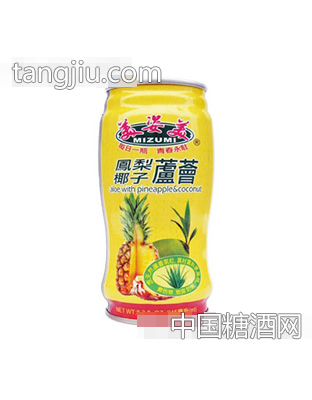 美姿美鳳梨椰子蘆薈汁245ml