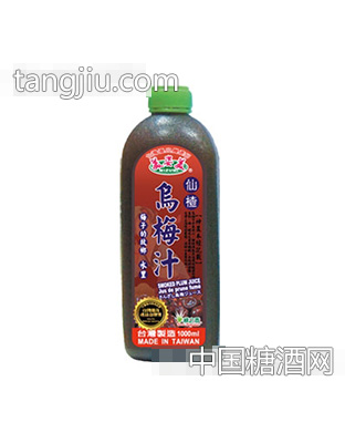 美姿美仙楂烏梅汁1000ml