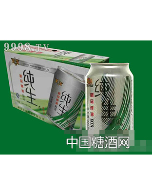 青島五環(huán)純生新品啤酒320mlx24（易拉罐裝）