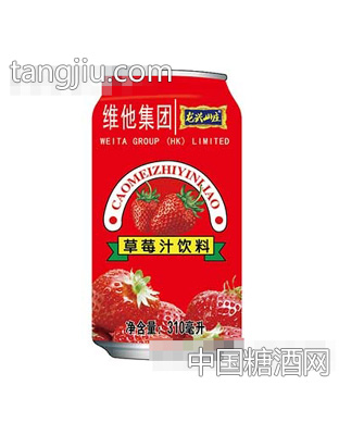 龍興山莊草莓汁飲料310ml