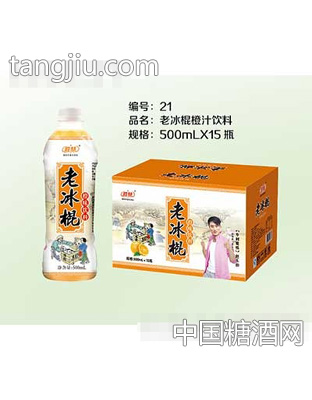 果多多老冰棍橙汁飲料500ml×15瓶