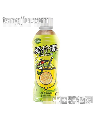 旭海愛檸檬檸檬茶味飲料500ml