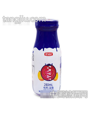 鮮果園枇杷+藍莓發(fā)酵果汁飲料280ml