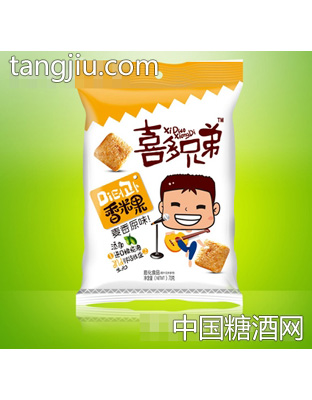 喜多兄弟香米果麥香原味70g