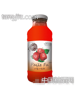 派樂福山楂汁350ml玻璃瓶