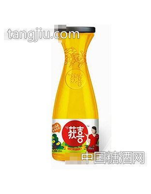 獲喜香蕉芒果乳酸菌果汁828ml