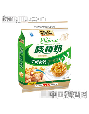 好怡點核桃奶（牛奶加鈣）480克