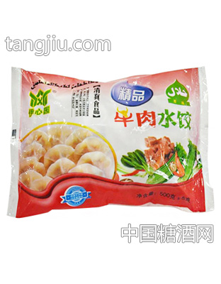 伊心園精品羊肉水餃500g