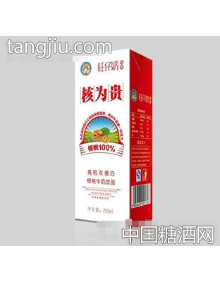 250ml旺仔奶乳業(yè)核為貴核桃牛奶飲品