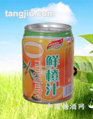 鮮橙汁易拉罐240ml