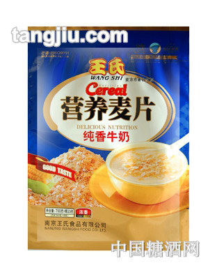 王氏純香牛奶營養(yǎng)麥片720g