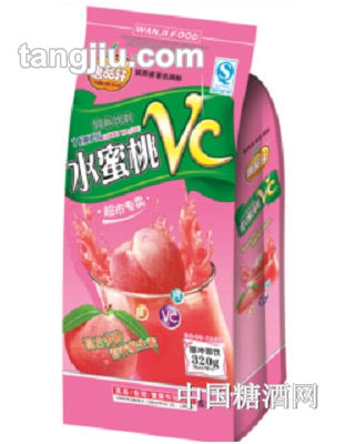 唐品軒固體飲料水蜜桃VC320克