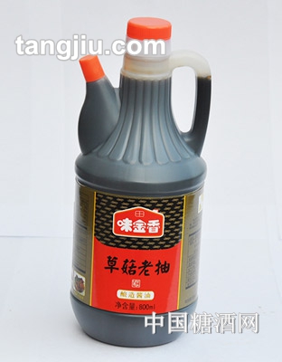 味金香草菇老抽醬油800ml