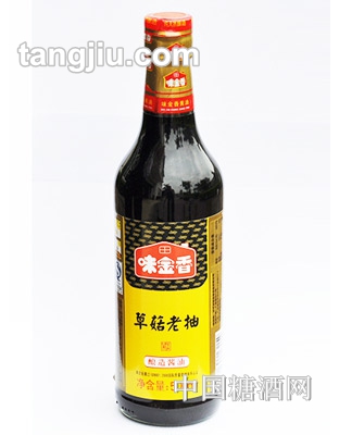 味金香草菇老抽醬油500ml