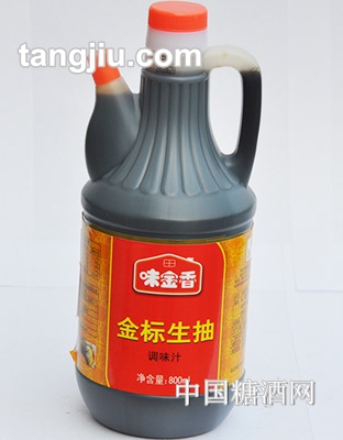 味金香金標(biāo)生抽王調(diào)味汁800ml