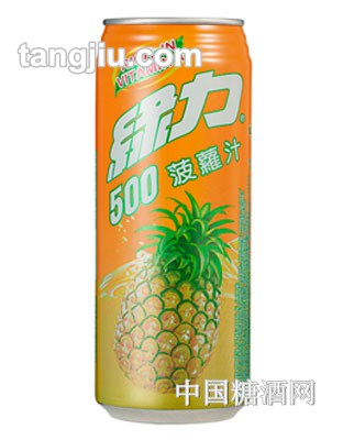 綠力菠蘿汁490ml