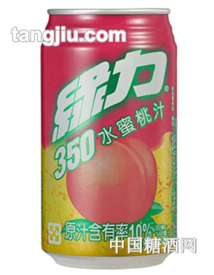 綠力水蜜桃汁340ml