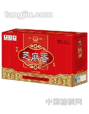 芝麻香白酒精品450ml4瓶