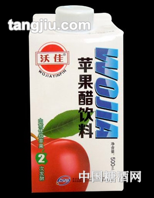 沃佳蘋(píng)果醋飲料500ml盒