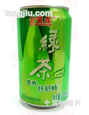 呈龍綠茶320ml