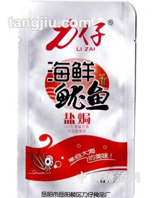 力仔海鮮魷魚鹽焗15g