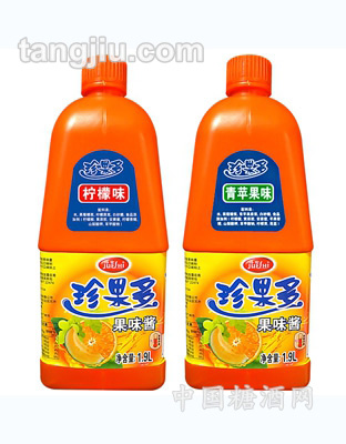 檸檬青蘋(píng)果珍果多果味醬1900ml