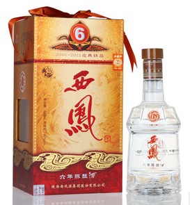 陜西西鳳酒股份有限公司六年西鳳酒