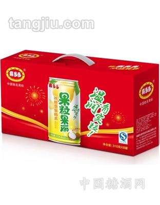 310g果粒果麗冰糖雪梨椰果果粒飲料禮盒