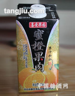 金卡系列 蜜橙果肉飲料