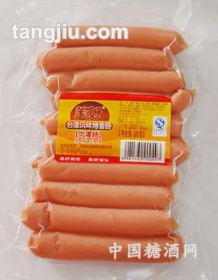 臺(tái)灣風(fēng)味烤香腸380g