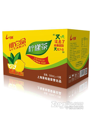 維他命檸檬茶（箱裝）-500ml